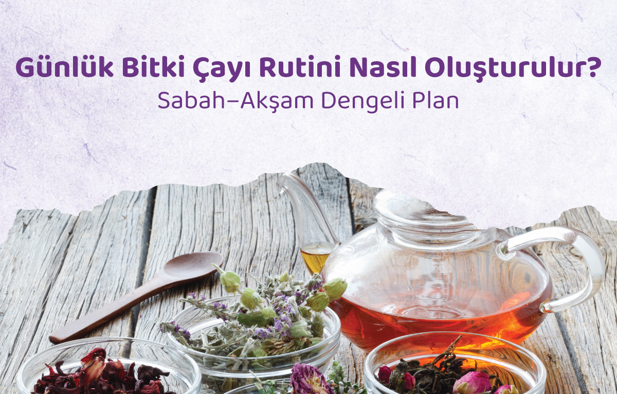 Günlük Bitki Çayı Rutini Nasıl Oluşturulur? Sabah–Akşam Dengeli Plan