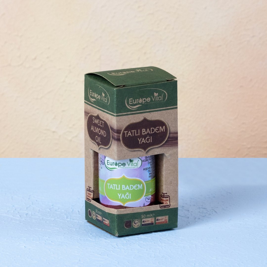Europevital Tatlı Badem Yağı 50 ML