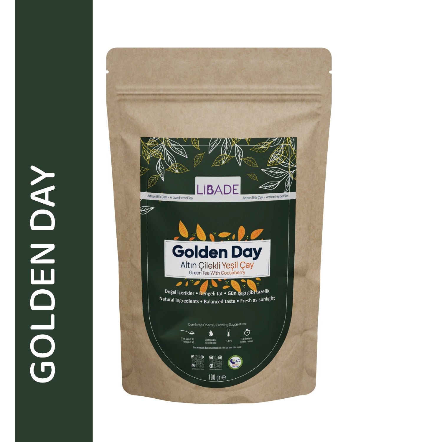 Libade Golden Strawberry Green Tea