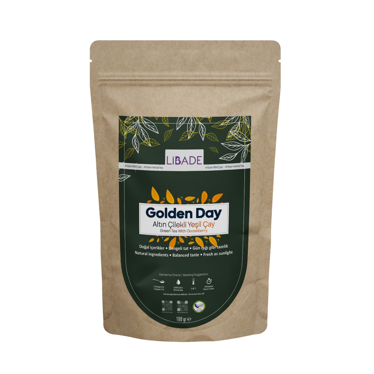Libade Golden Strawberry Green Tea