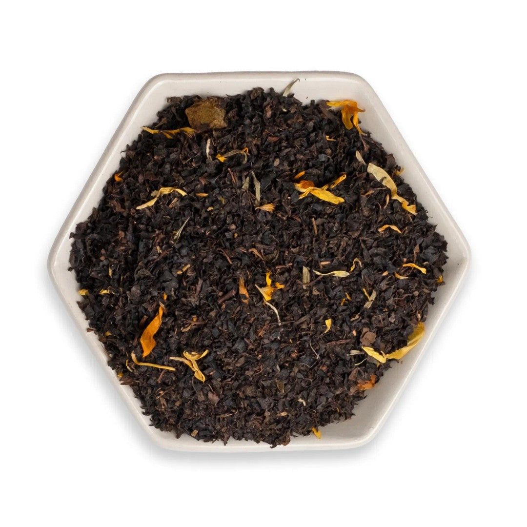 Libade Nergisli Mangolu Siyah Çay