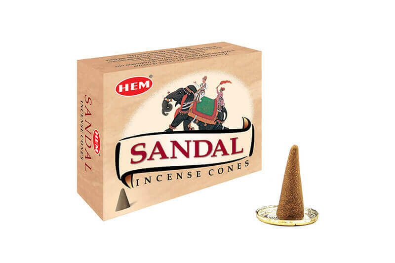 Sandal Ağacı Konik Tütsü
