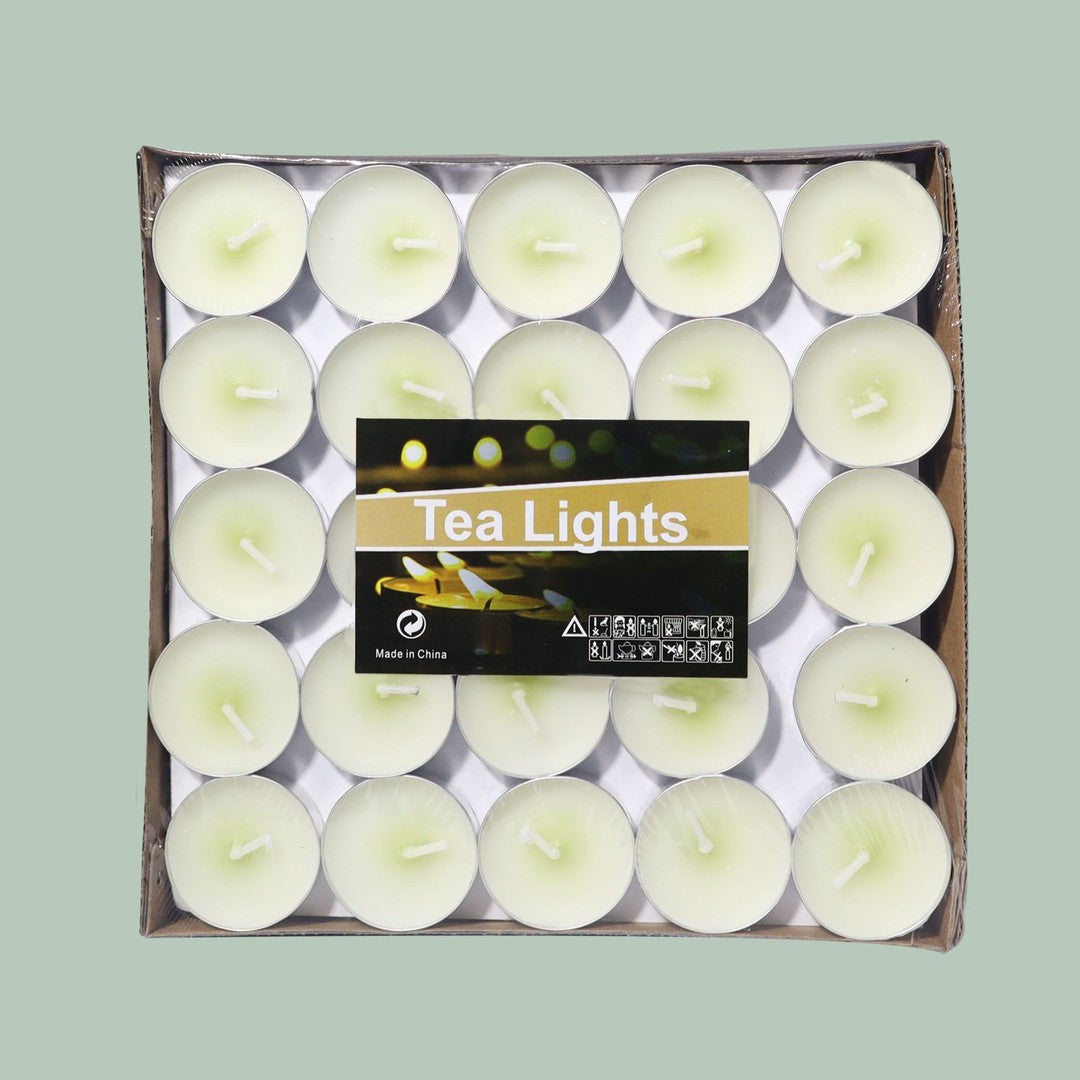 Tealights Beyaz Mum 50'li Paket