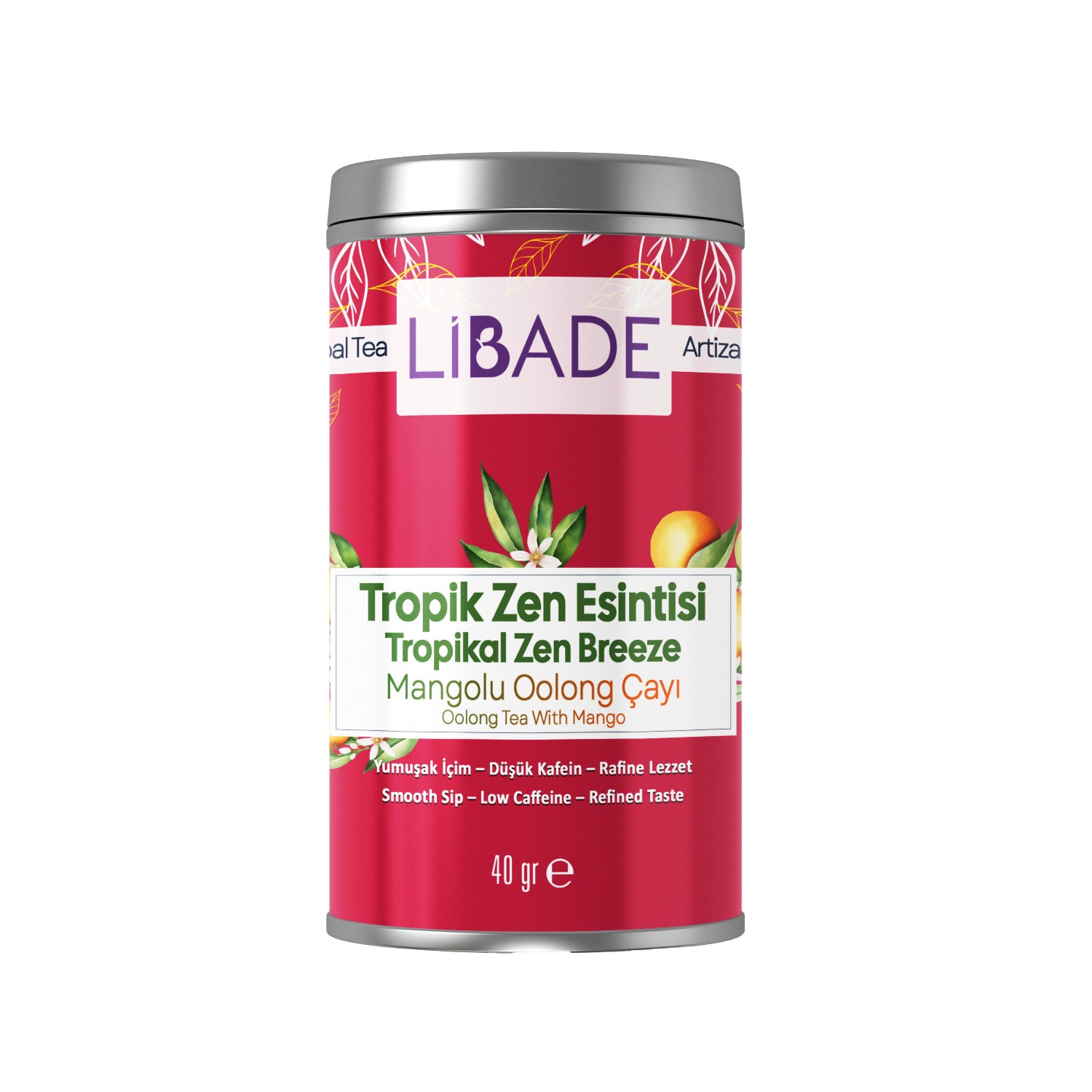Libade Peach and Mango Oolong Tea 40 gr