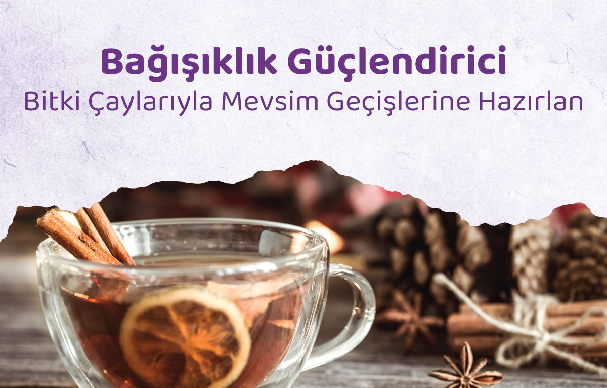 Bağışıklık Güçlendirici Bitki Çaylarıyla Mevsim Geçişlerine Hazırlan