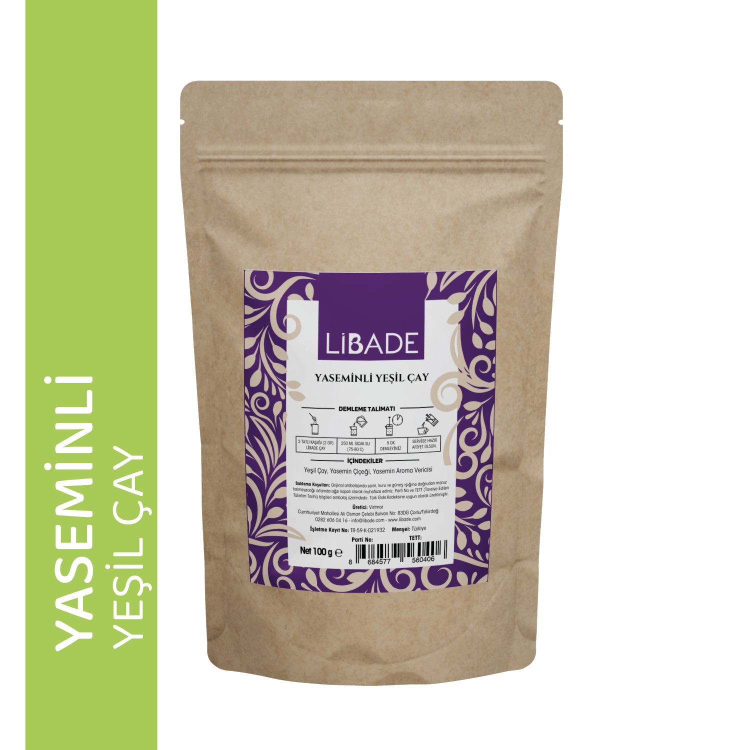 Libade Yaseminli Yeşil Çay